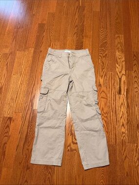 Abercrombie & Fitch Light Beige Cargo Pants - Women's
